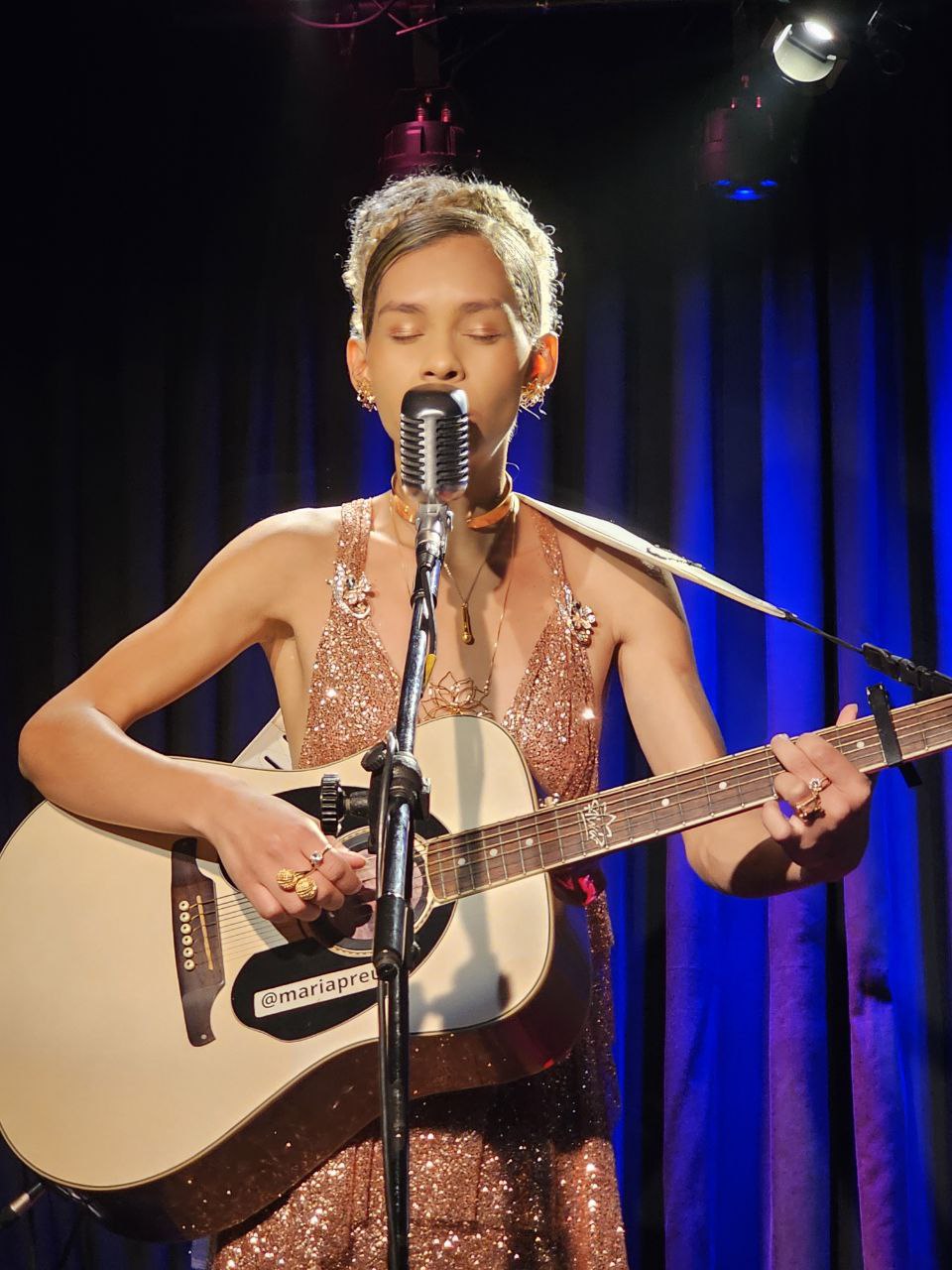 Maria Preu, Zangeres in São Paulo