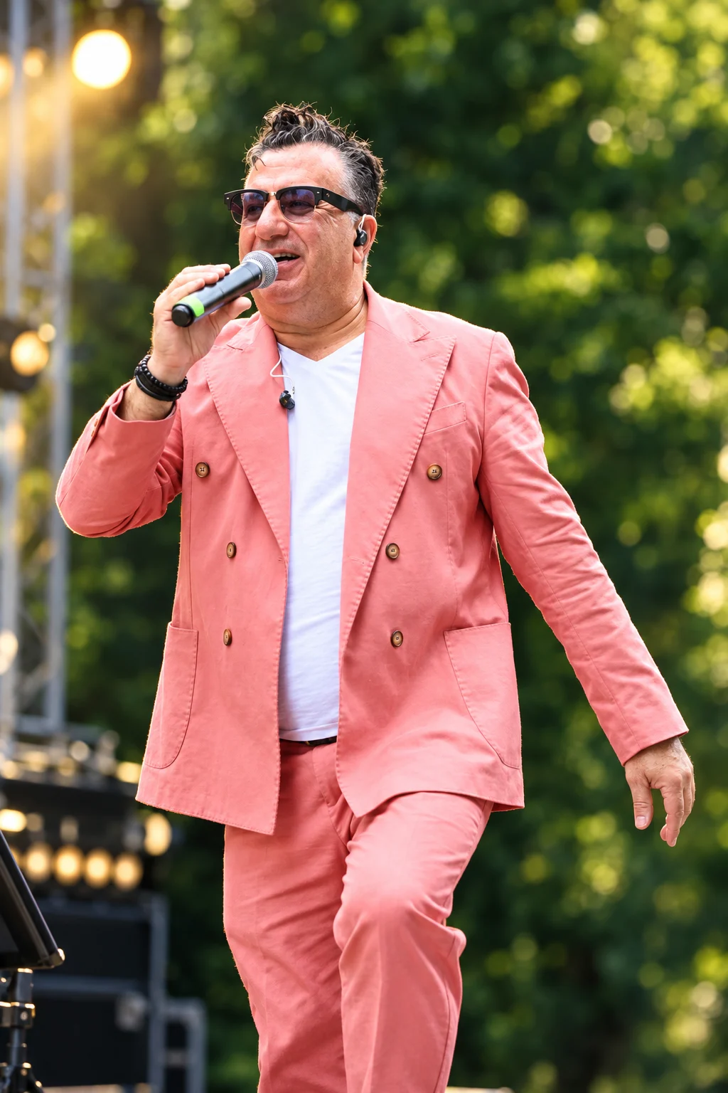 Andrea Lattari, Zanger in Warszawa