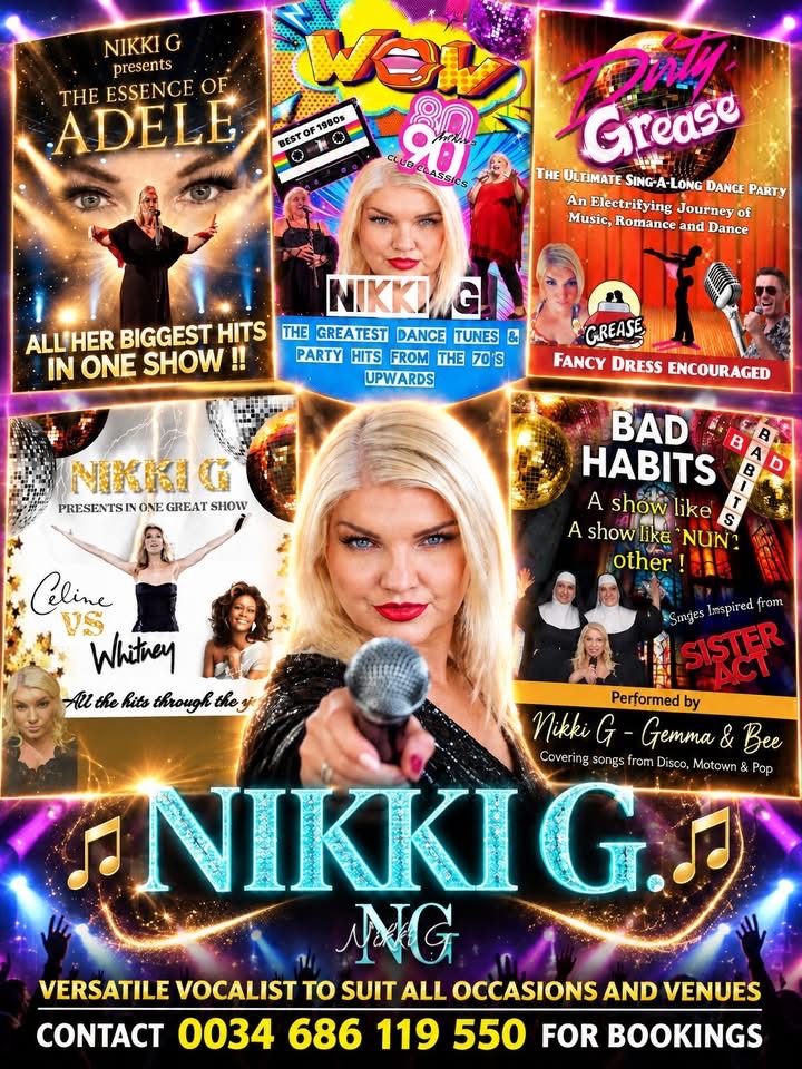 Nikki G, Cantora em Alicante