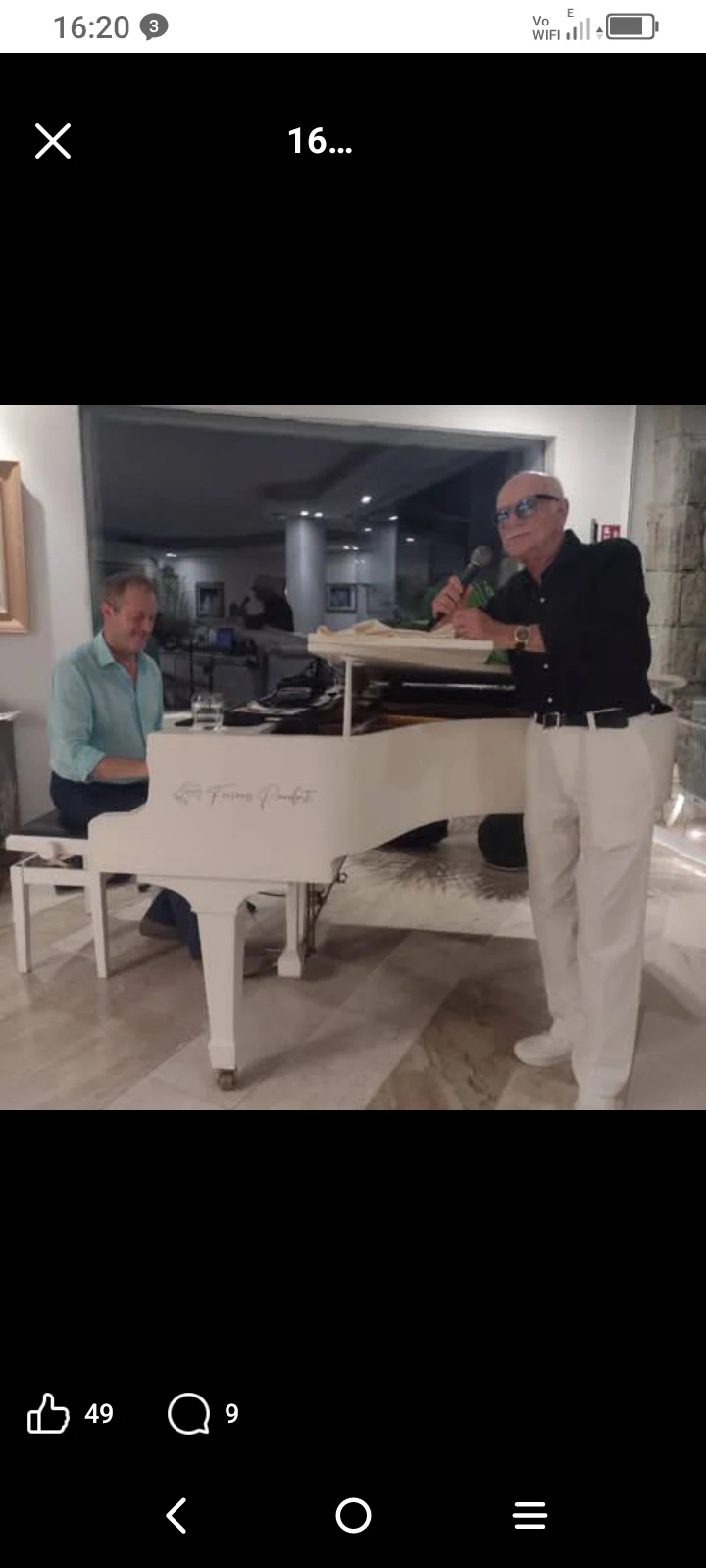 Sauro bilovi, Pianista a Ancona