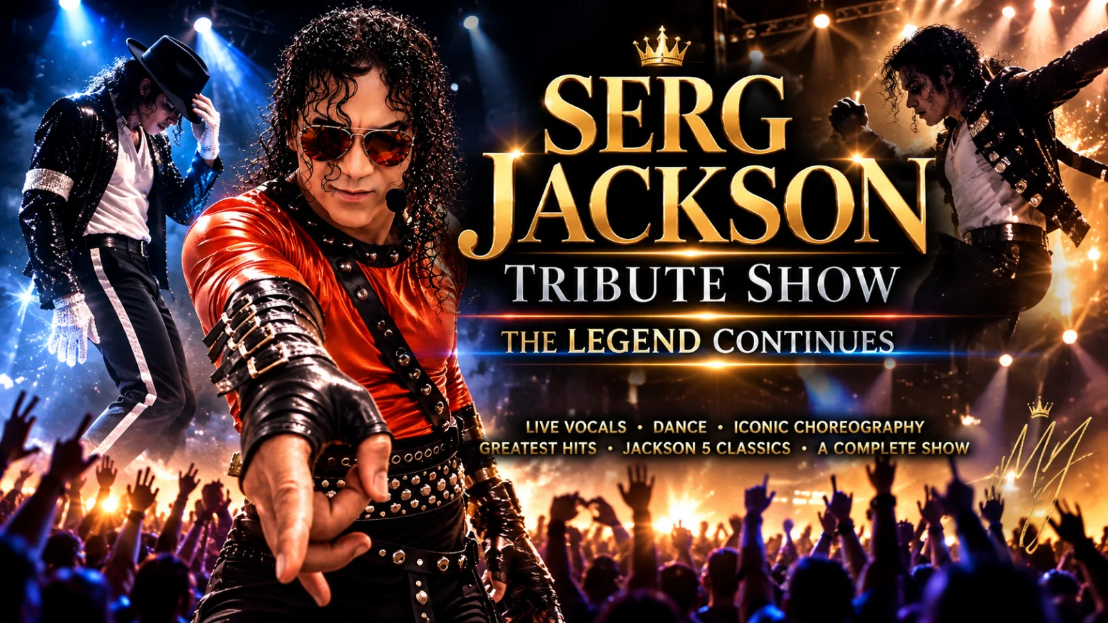 Serg Jackson – The Michael Jackson Tribute Show, Lookalike in Palma
