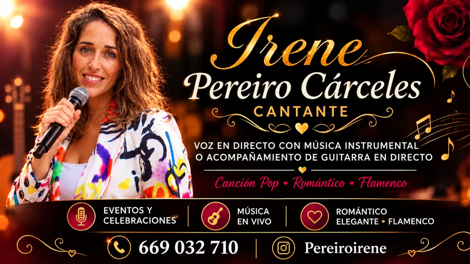 Irene Pereiro, Zangeres in Murcia