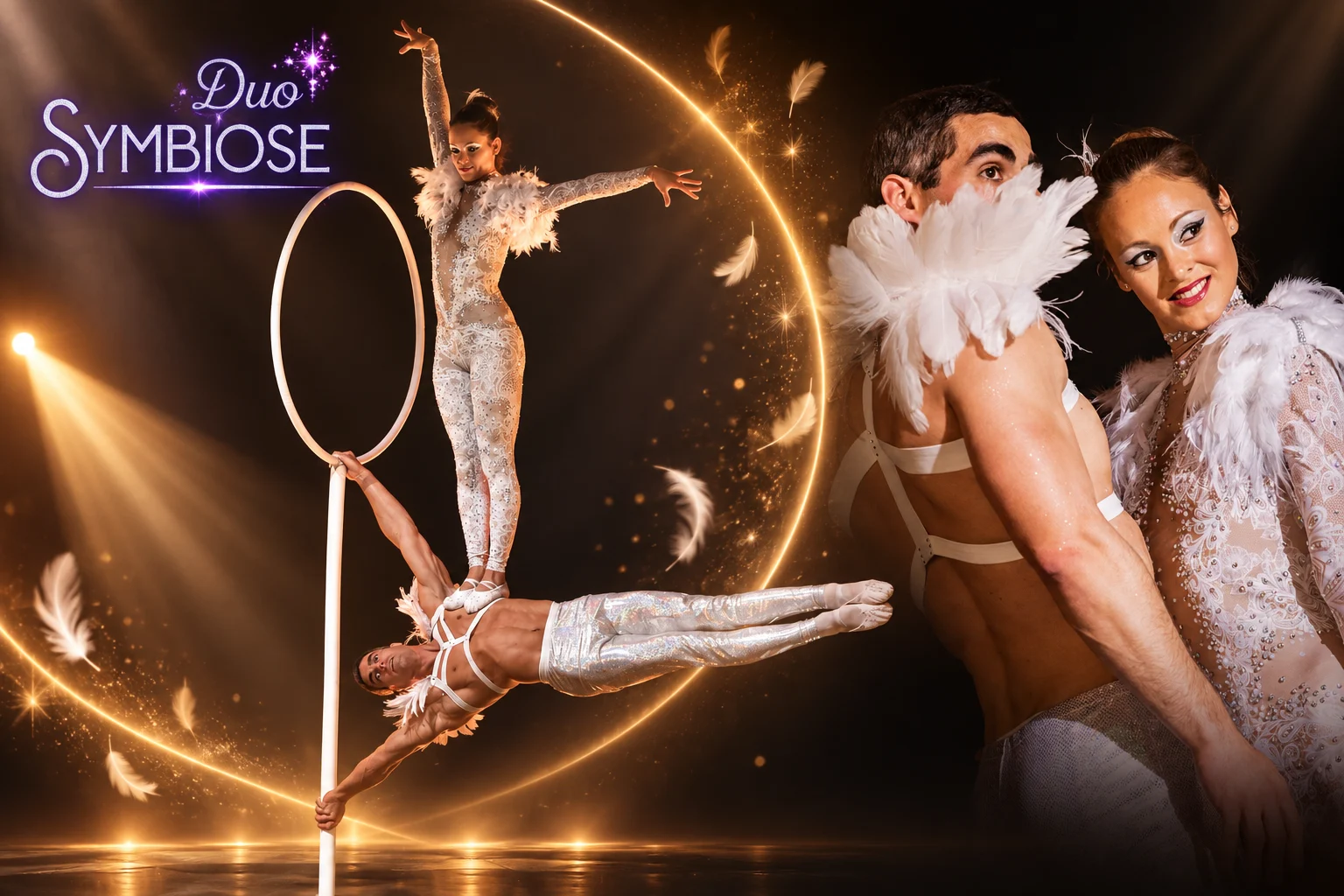 Duo Symbiose, Acrobaat in Nantes